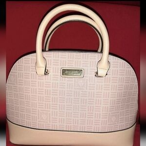 Brand New Purse Anne Klein Pink Handbag 14 x 10.5 x 5"
